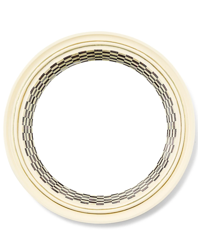 MacKenzie-Childs Home & Lamps Collection Check Illusion Small Wall Mirror