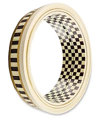 MacKenzie-Childs Home & Lamps Collection Check Illusion Small Wall Mirror