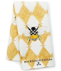MacKenzie-Childs Honeycomb with Bees Print Dish Towel