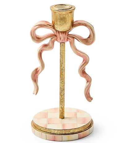 MacKenzie-Childs It's All About the Bow Candleholder