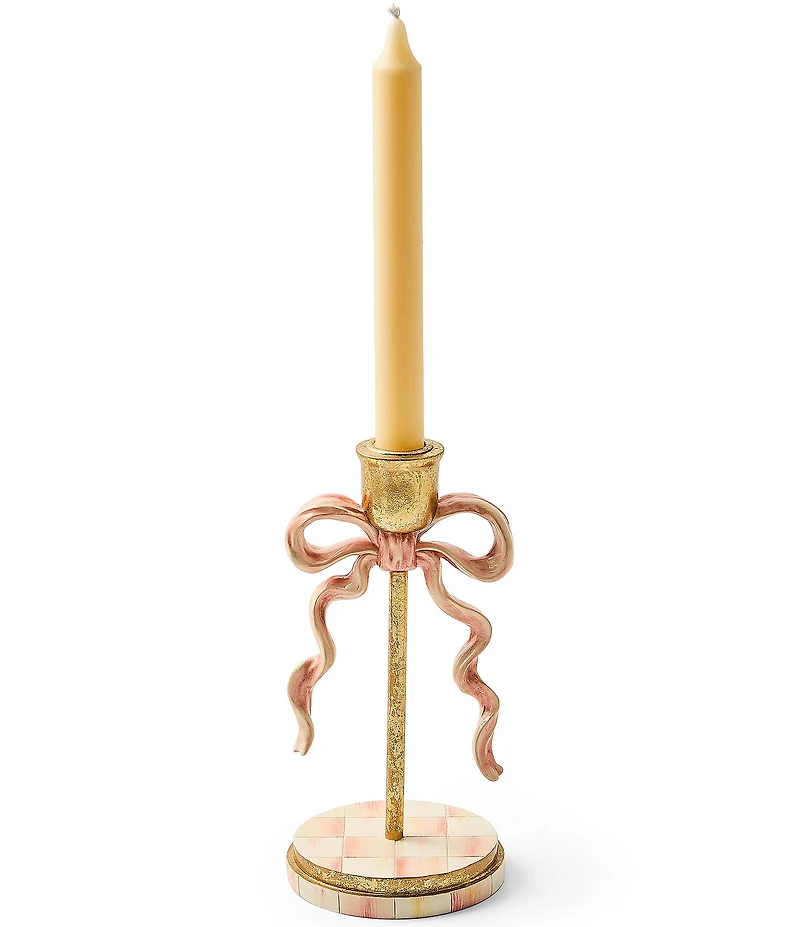 MacKenzie-Childs It's All About the Bow Candleholder
