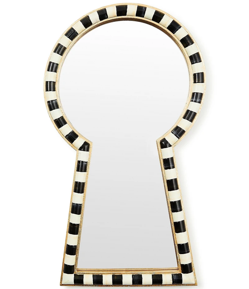 MacKenzie-Childs Keyhole Small Wall Mirror