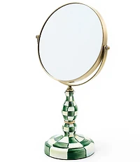 MacKenzie-Childs Check Double-Sided Vanity Mirror
