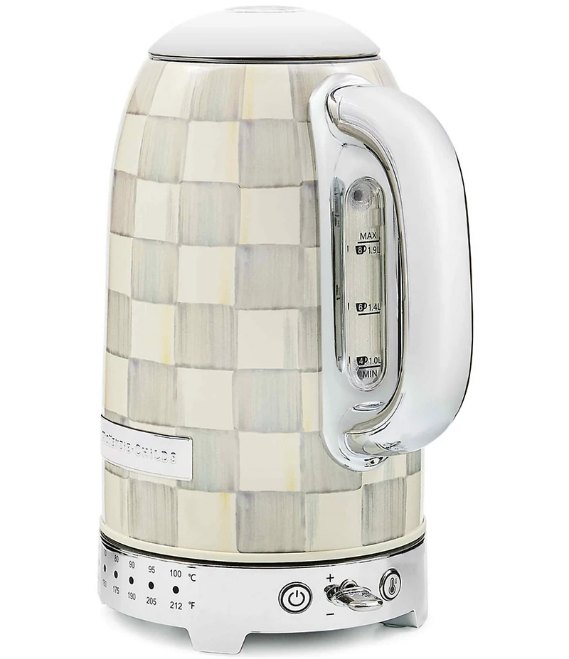 MacKenzie-Childs Check Electric Kettle