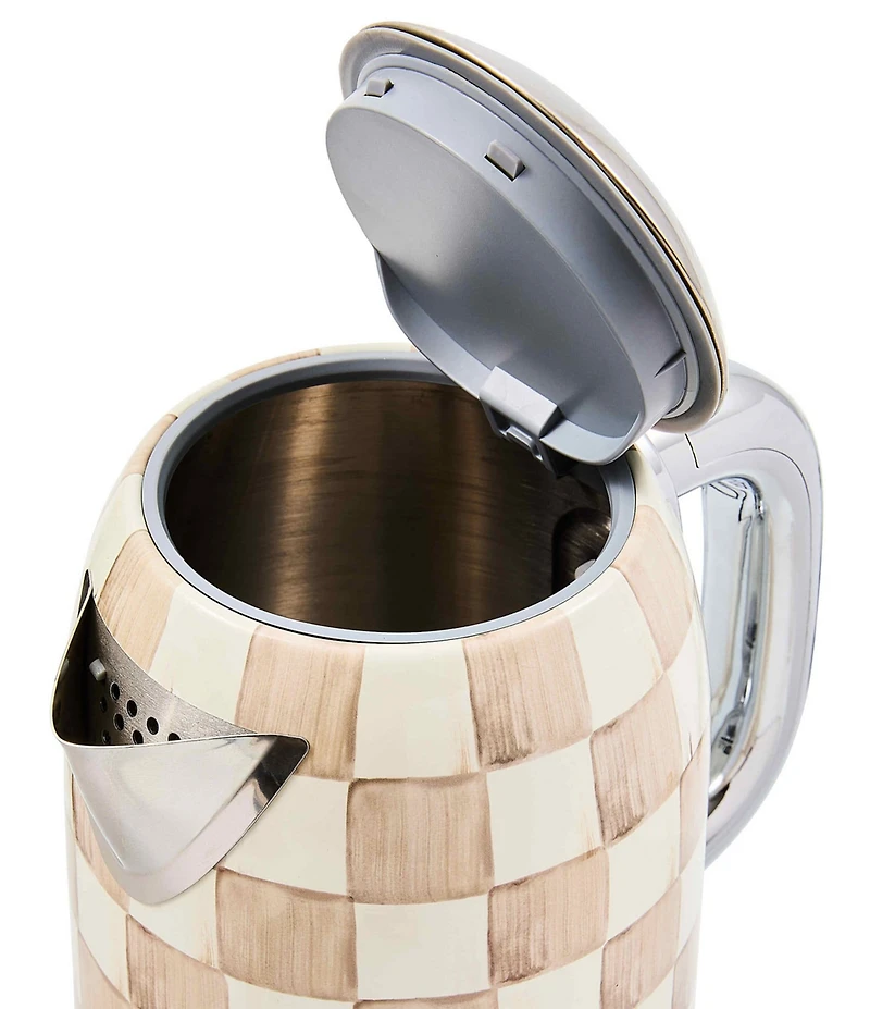 MacKenzie-Childs Check Electric Kettle