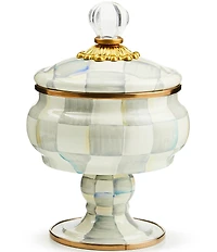 MacKenzie-Childs Check Enamel Curiosity Pot