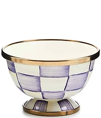 MacKenzie-Childs Check Enamel Little Sugar Bowl