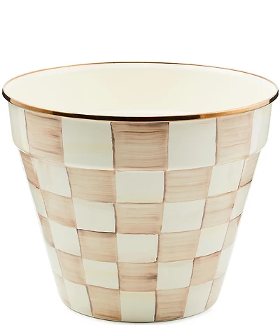 MacKenzie-Childs Check Garden Pot