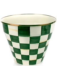 MacKenzie-Childs Check Garden Pot