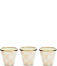 MacKenzie-Childs Check Herb Pots, Set of 3