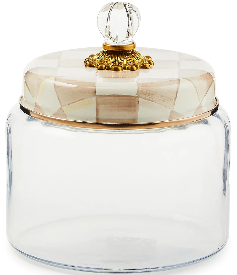 MacKenzie-Childs Check Kitchen Canister
