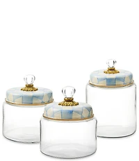 MacKenzie-Childs Check Kitchen Canister