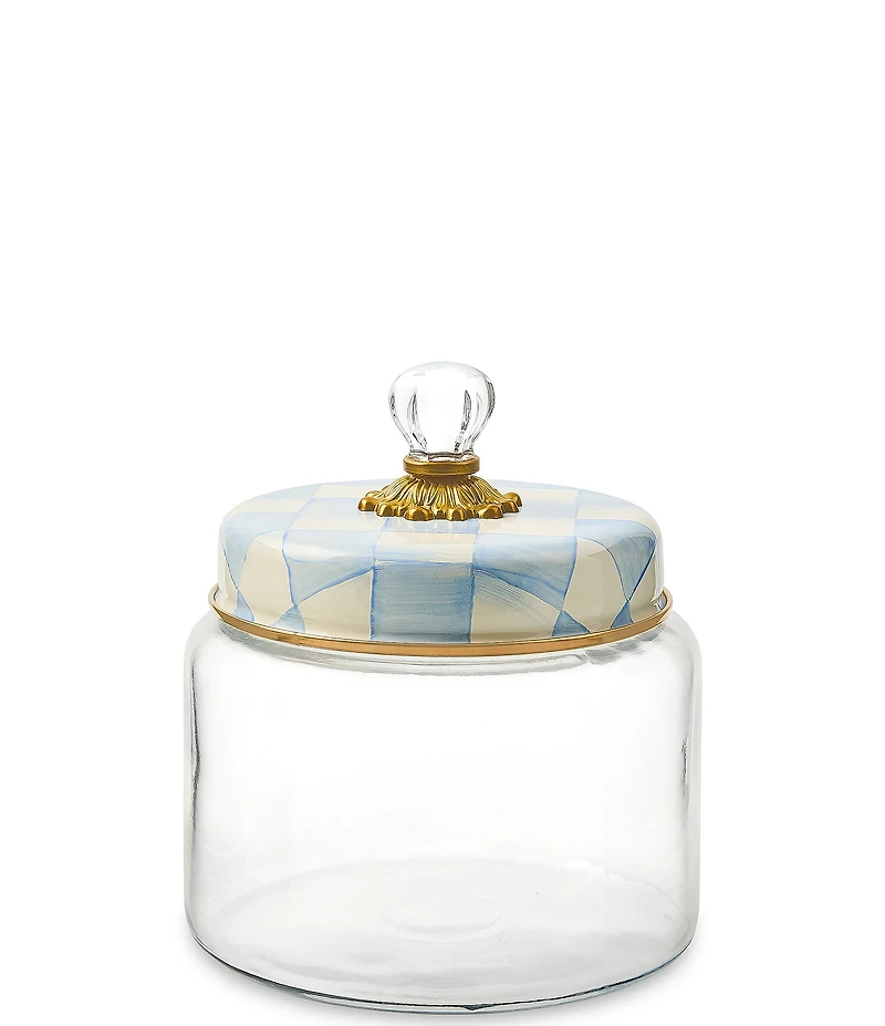 MacKenzie-Childs Check Kitchen Canister