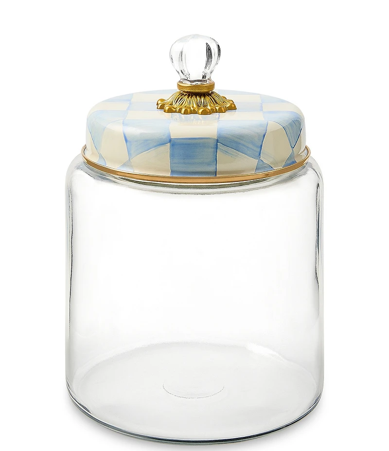 MacKenzie-Childs Check Kitchen Canister