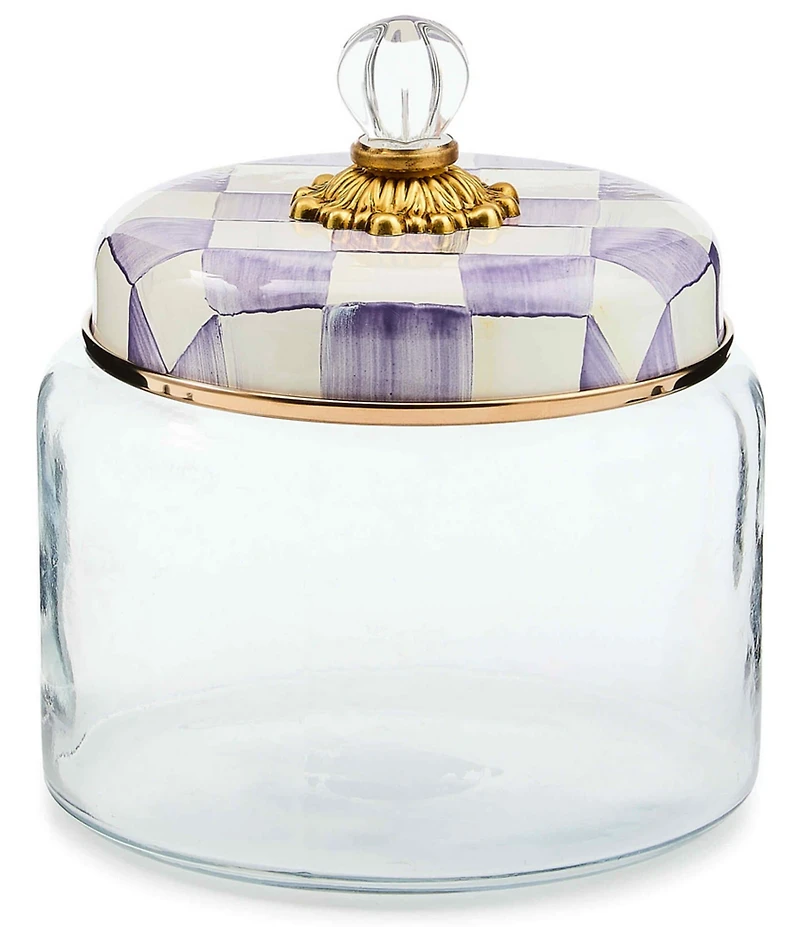 MacKenzie-Childs Check Kitchen Canister