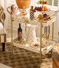 MacKenzie-Childs Check Practical Pitcher