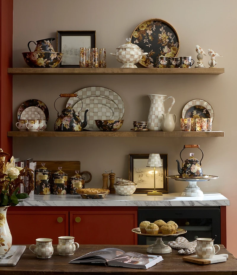 MacKenzie-Childs Check Practical Pitcher