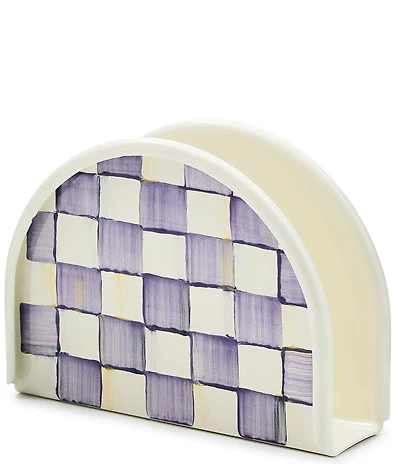MacKenzie-Childs Check Napkin Holder