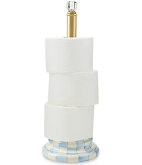 MacKenzie-Childs Check Toilet Tissue Storage