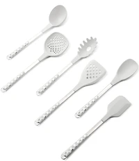 MacKenzie-Childs Check Utensil Caddy Set