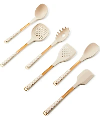 MacKenzie-Childs Check Utensil Caddy Set