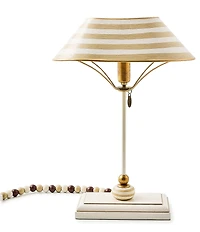 MacKenzie-Childs Mocha Library Lamp