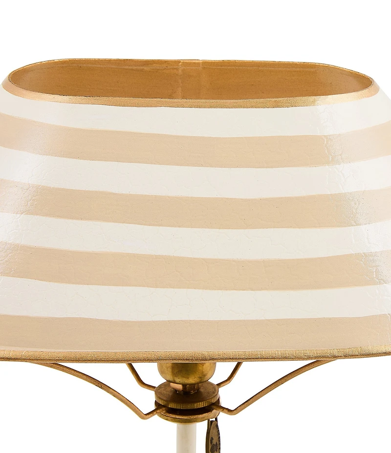 MacKenzie-Childs Mocha Library Lamp