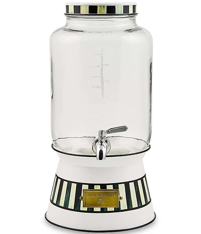MacKenzie-Childs Outdoor Collection Spectator Galvanized Beverage Dispenser