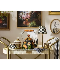 MacKenzie-Childs Poppy Enamel Tea Kettle, 2-Qt.