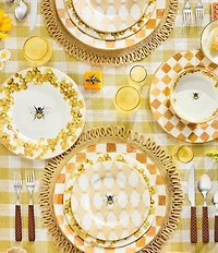 MacKenzie-Childs Queen Bee Dinner Plate