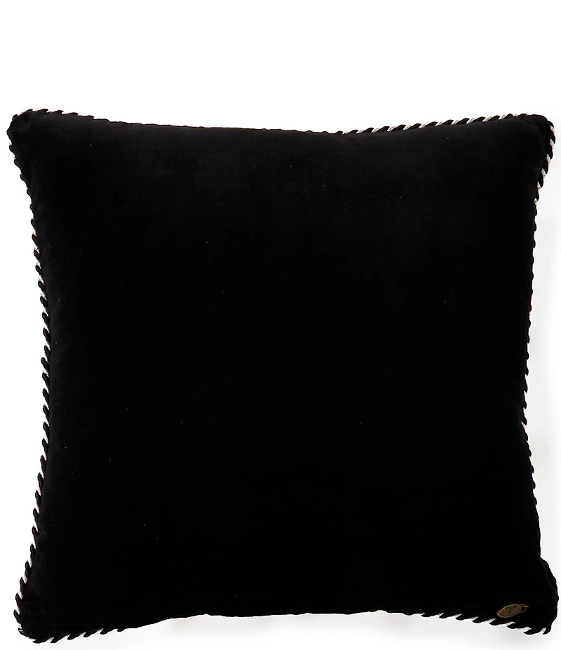 MacKenzie-Childs Queen Bee Pink Throw Pillow