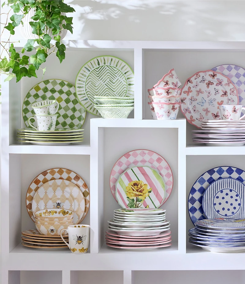 MacKenzie-Childs Queen Bee Salad/Dessert Plate