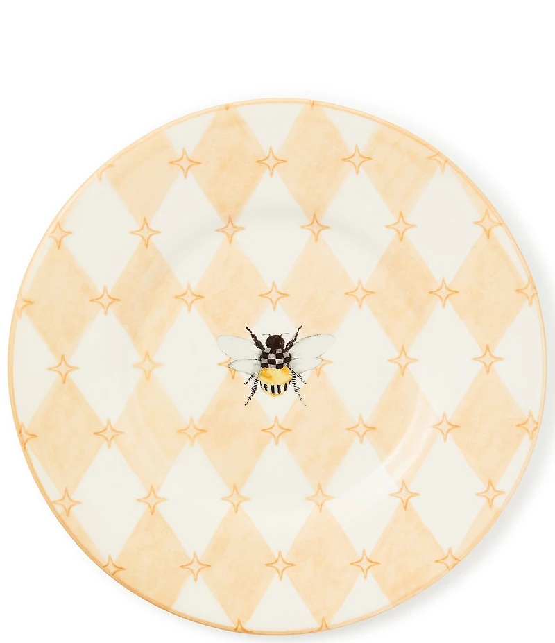 MacKenzie-Childs Queen Bee Salad/Dessert Plate