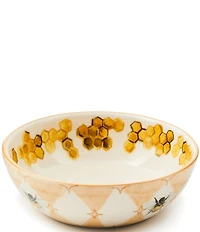 MacKenzie-Childs Queen Bee Stoneware Serving Bowl
