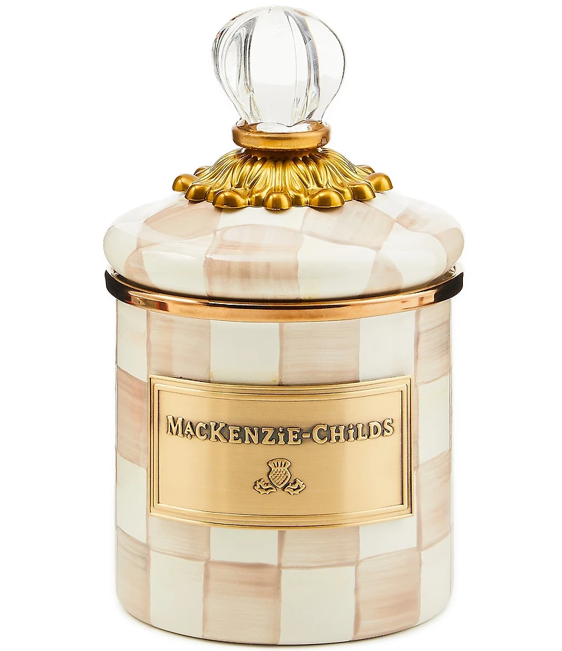 MacKenzie-Childs Check Canister