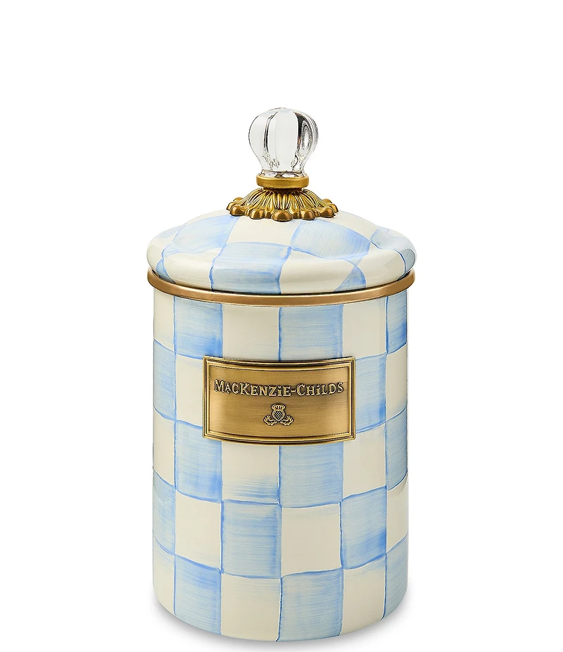 MacKenzie-Childs Check Canister