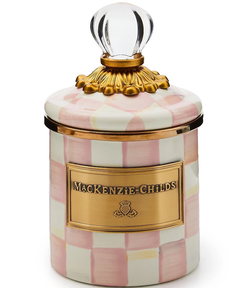 MacKenzie-Childs Check Canister