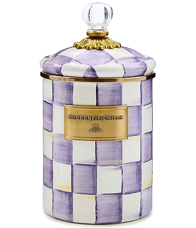 MacKenzie-Childs Check Canister