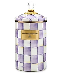 MacKenzie-Childs Check Canister