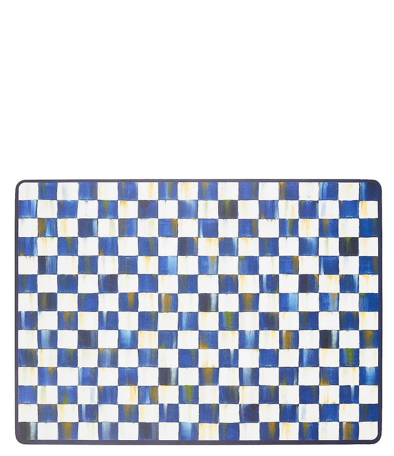 MacKenzie-Childs Check Cork Back Placemats, Set of 4