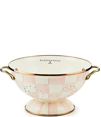 MacKenzie-Childs Check Enamel Colander