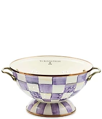MacKenzie-Childs Check Enamel Colander
