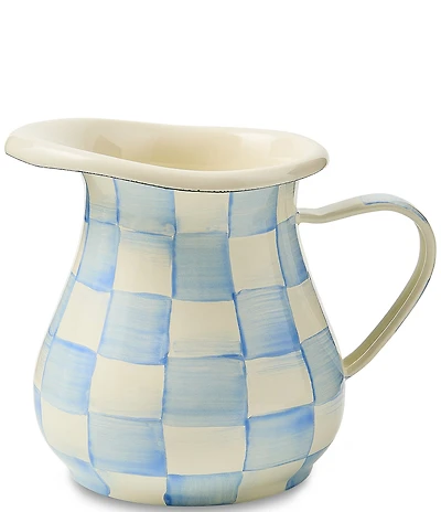 MacKenzie-Childs Check Enamel Creamer