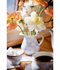 MacKenzie-Childs Check Enamel Creamer