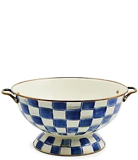 MacKenzie-Childs Check Enamel Everything Bowl