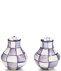 MacKenzie-Childs Check Salt & Pepper Shaker Set