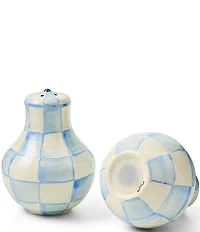 MacKenzie-Childs Check Salt & Pepper Shaker Set