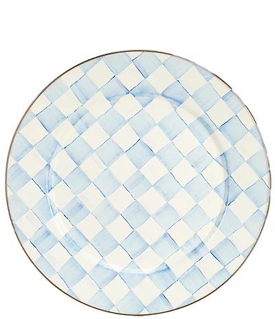 MacKenzie-Childs Check Enamel Serving Platter, 16#double;