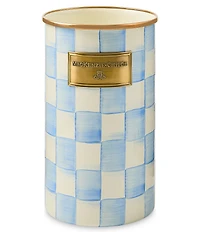 MacKenzie-Childs Check Enamel Utensil Holder