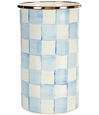 MacKenzie-Childs Check Enamel Utensil Holder